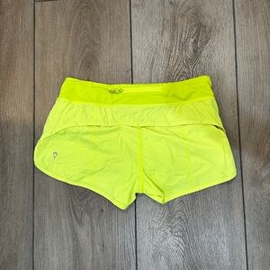 Ivivva Neon Yellow Athletic Shorts